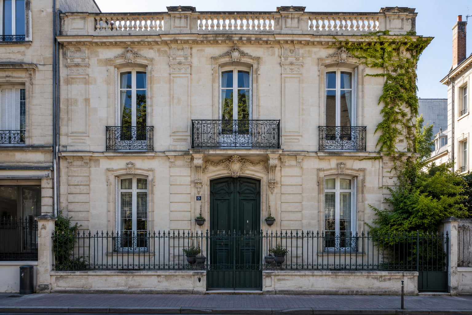 Maison de maître prête pour une vente confidentielle